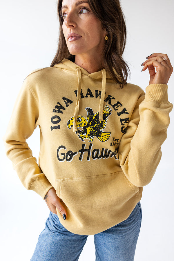 Iowa Archival Arch Comfort Hoodie